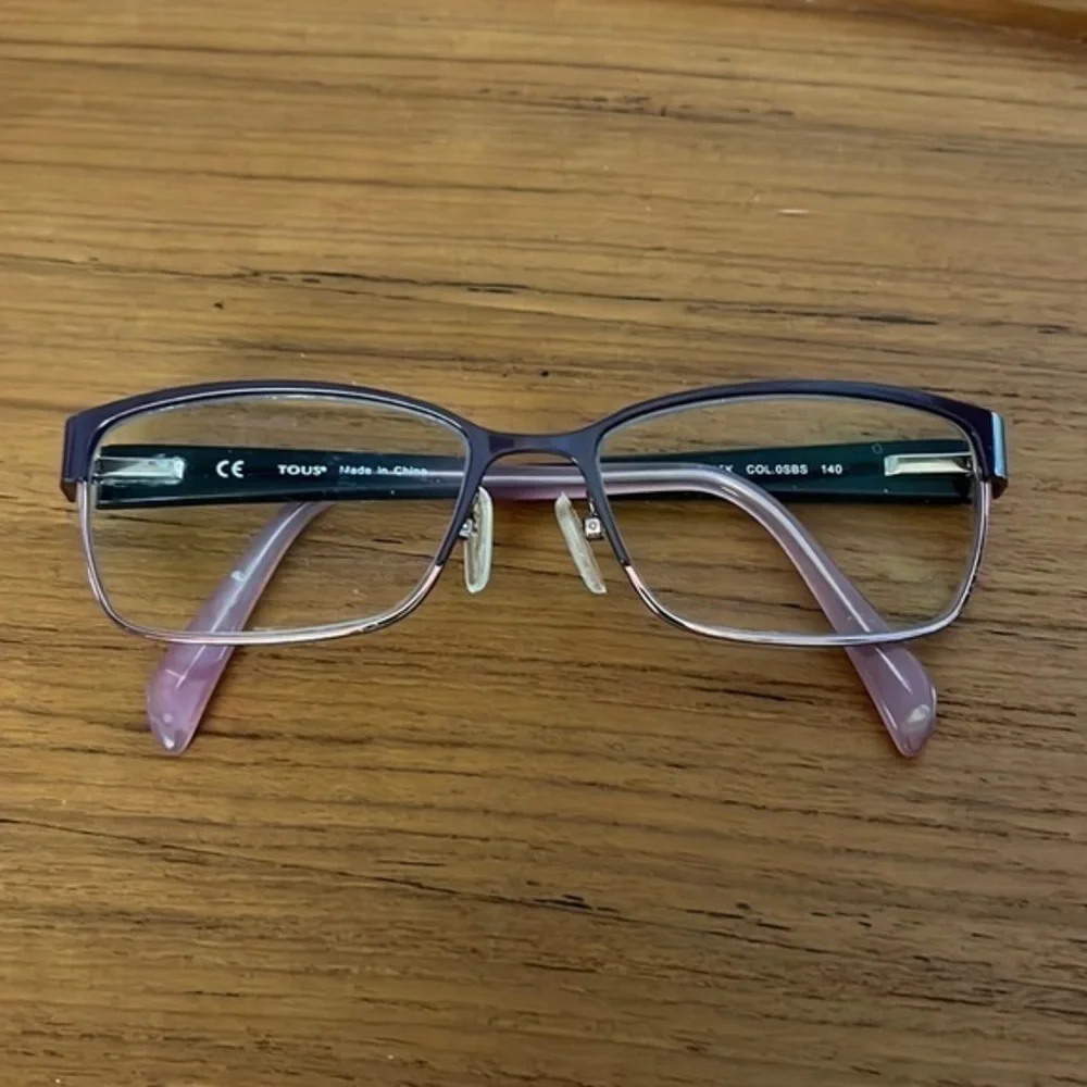 TOUS Eyeglasses Ombré‎ Purple to Lavender VTO305